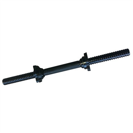Bremshey dumbbellstang ABS 30 mm met schroefsluiters 36 cm zwart (08BRSCL220) 08BRSCL220